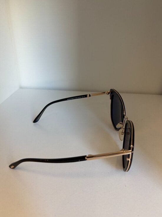 Tom Ford - Simona Cat-Eye Metal & Acetate Sunglasses - Black main image 8